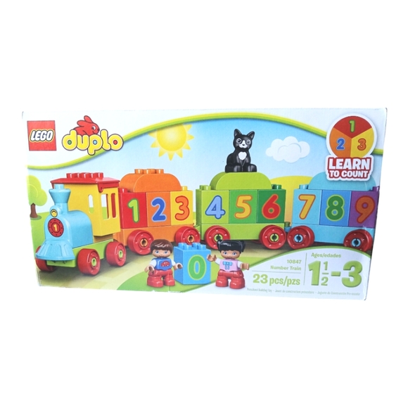 LEGO LEARN TO COUNT TRAIN PRESCHOOL NIB - Picture 1 of 3